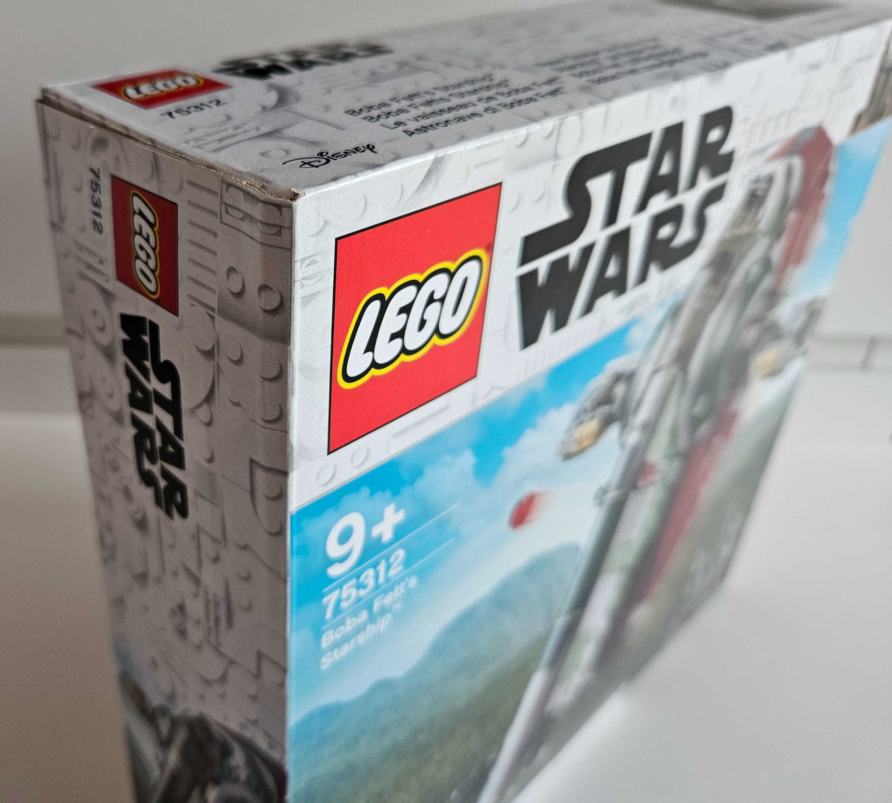 NOWE LEGO Star Wars 75312 Statek kosmiczny Boba Fetta - Slave-1