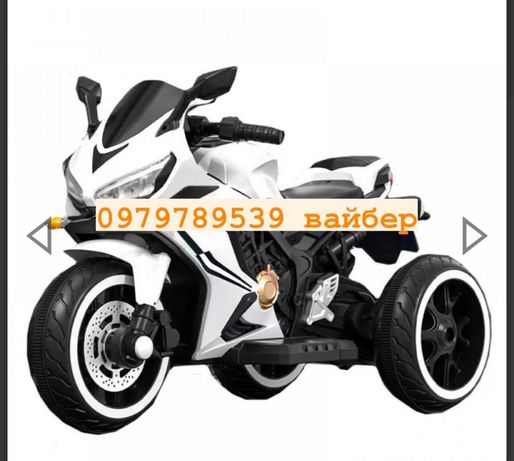 Дитячий електромотоцикл SPOKO N-518 білий 42300175
