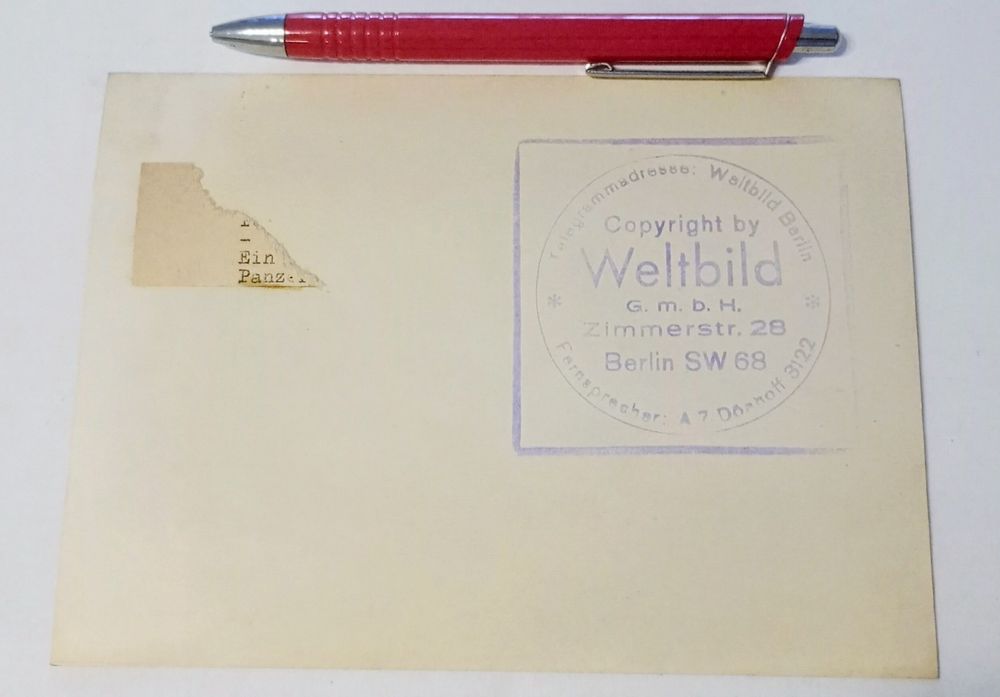 Militaria de Trincheira Werhmatch foto imprensa 1942