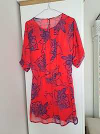 Sukienka damska letnia czerwona Orsay S 36
