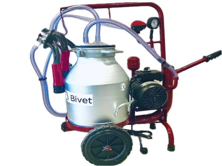 Dojarka do mleka konwiowa bańkowa mobilna dla krów krowy kóz METAL 30l