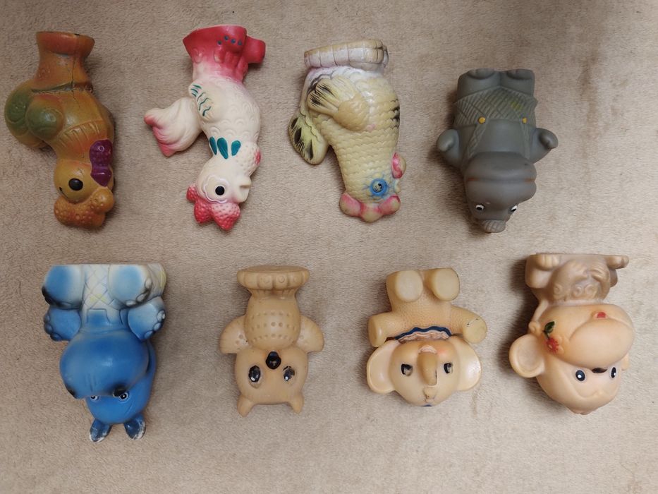 Игрушки резиновые СССР