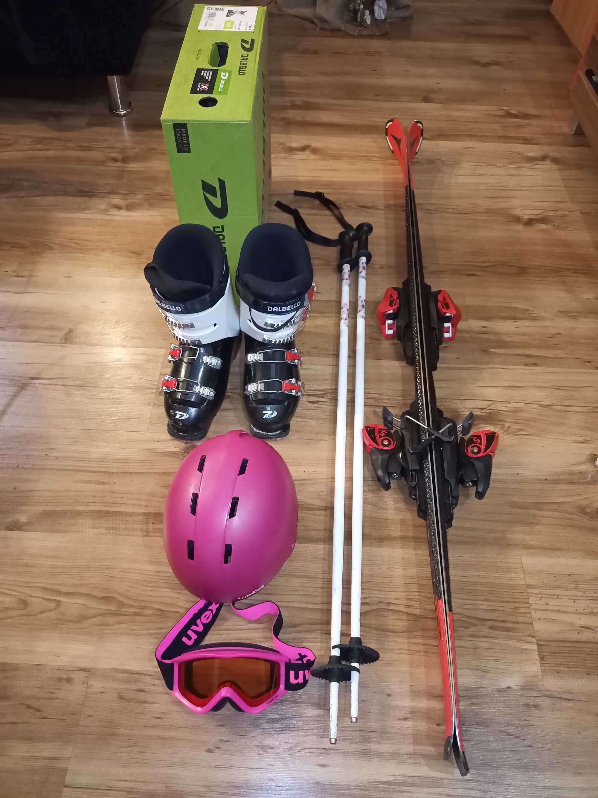 Zestaw narciarski dla 10-12 lat