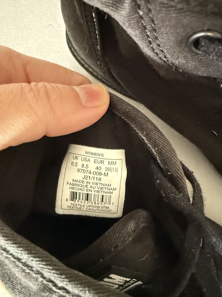 Кеди високі тканеві чорні Palladium , 40 р-р