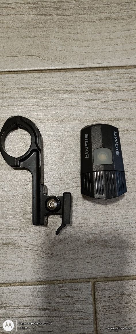 Комплект ліхтарів передній та задній ліхтар Sigma Sport Nugget II Flas