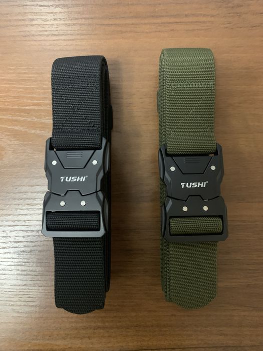 Настоящий,подлинный тактический ремень TUSHI