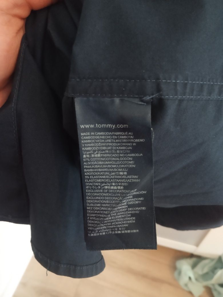 Koszula gładka męska Tommy Hilfiger, rozmiar L