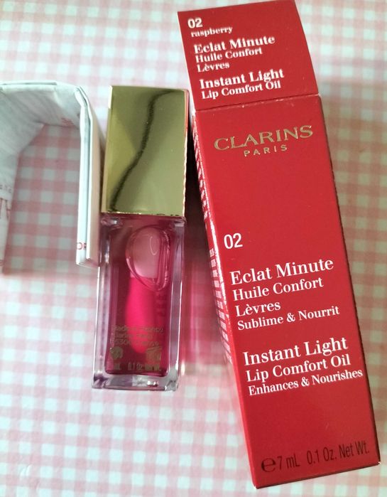 Clarins  lip oil  #02