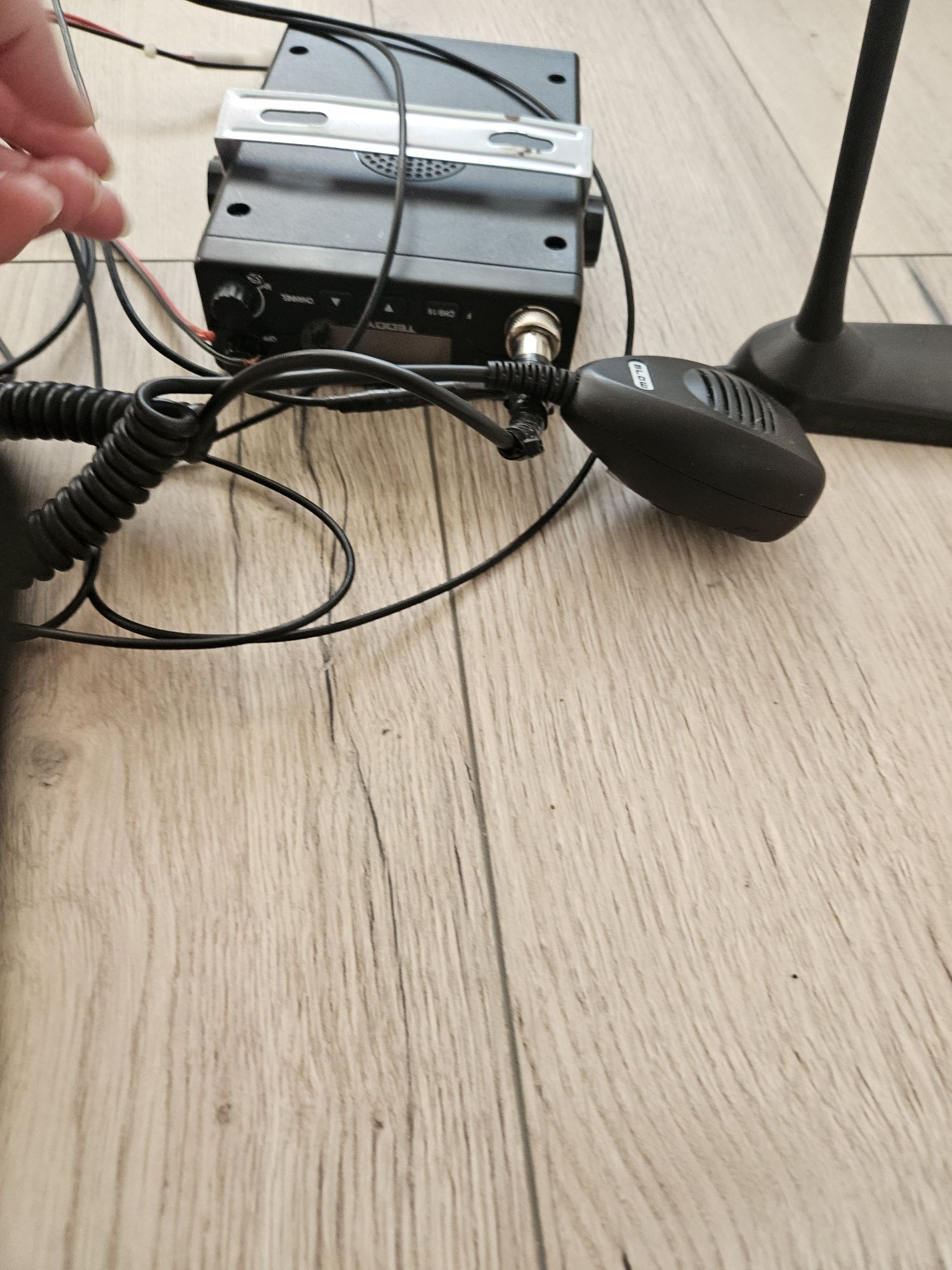 Radio cb cały zestaw