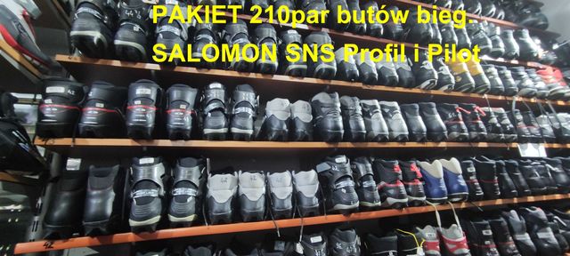 buty biegowe SALOMON SNS Pilot i SNS Profil cały pakiet 210par