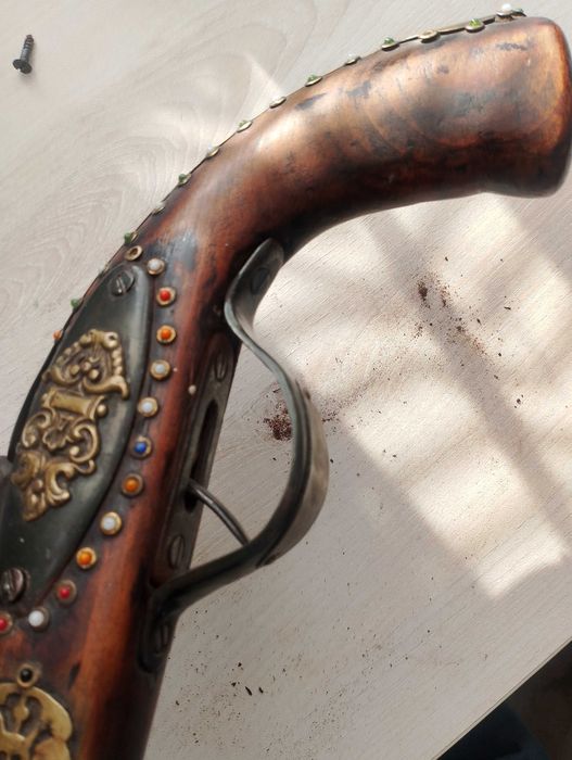 Pistolet kapiszonowy czarno prochowy kolekcjonerski