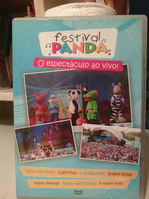 festival do panda o espectaculo ao vivo dvd