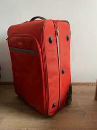 walizka duża polo sport Ralph Lauren pomarańczowa