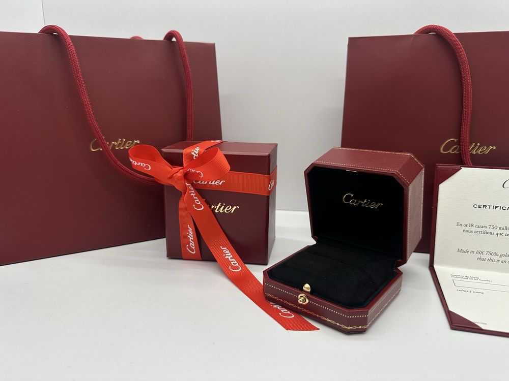Коробок комплект під колечко Cartier Картьє.Новий.