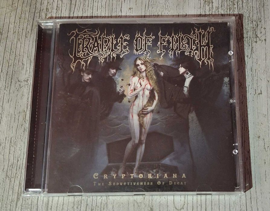 CD Cradle of filth: cryptoriana – the seductiveness of decay