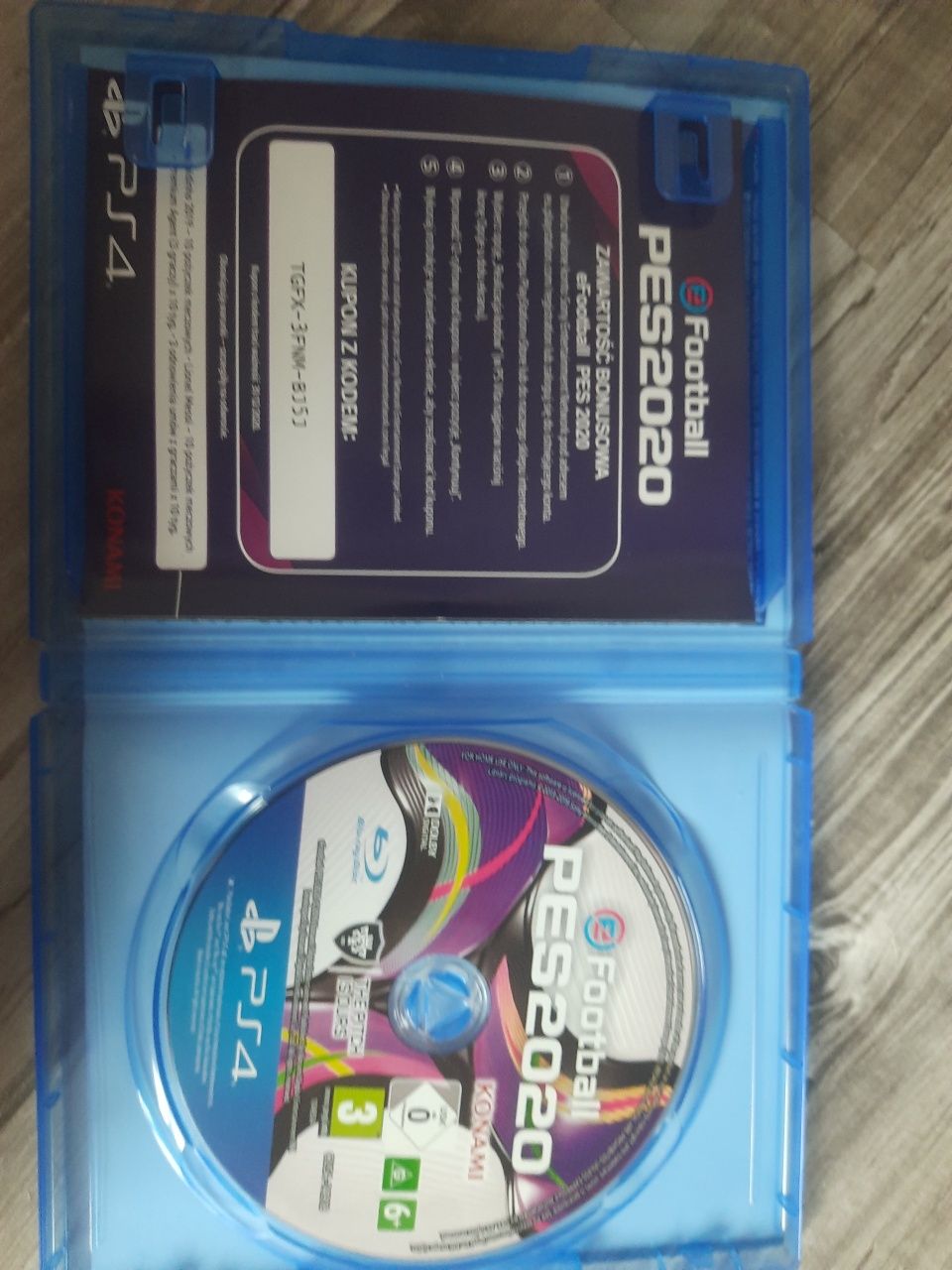 Gra Pes2020 na ps4