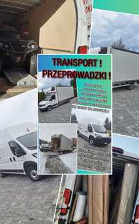 Przeprowadzki,transport !Wnosimy znosimy !Tańszej ekipy nie znajdziesz