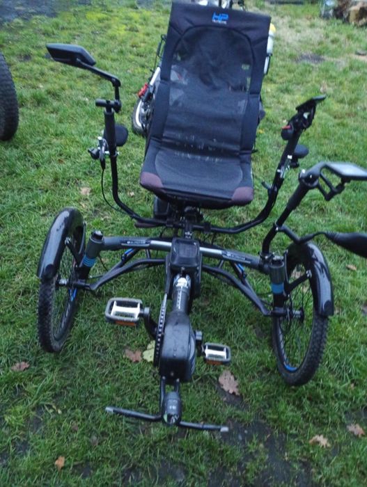 Rower poziomy trójkołowy Scorpion plus