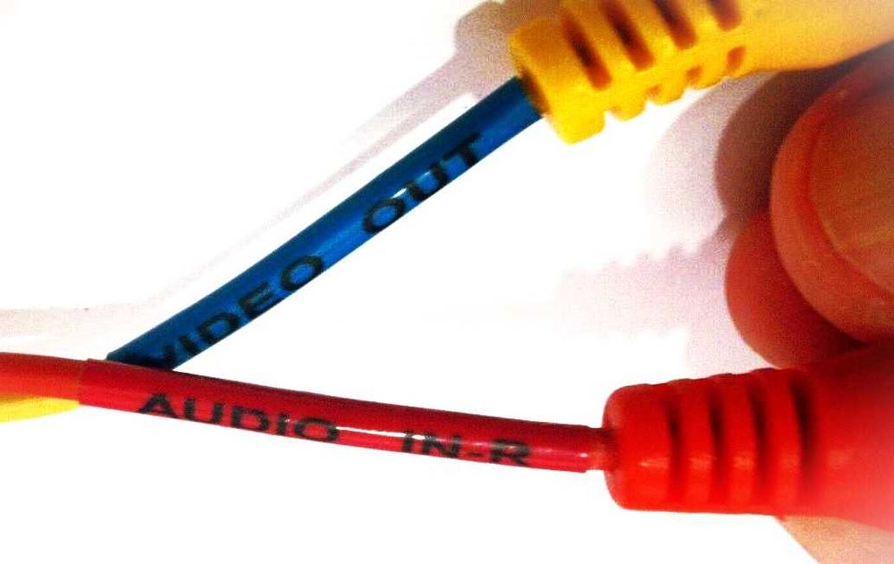 6 x RCA Male to SCART EURO AV Audio Video Cable