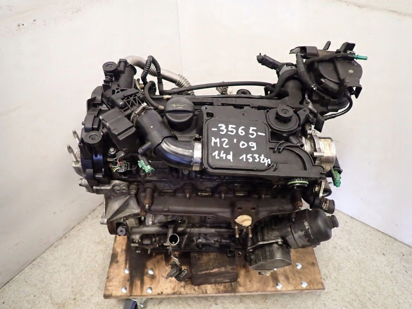 MAZDA2 MAZDA 2 II DE 1.4 DIESEL 07- SILNIK MOTOR