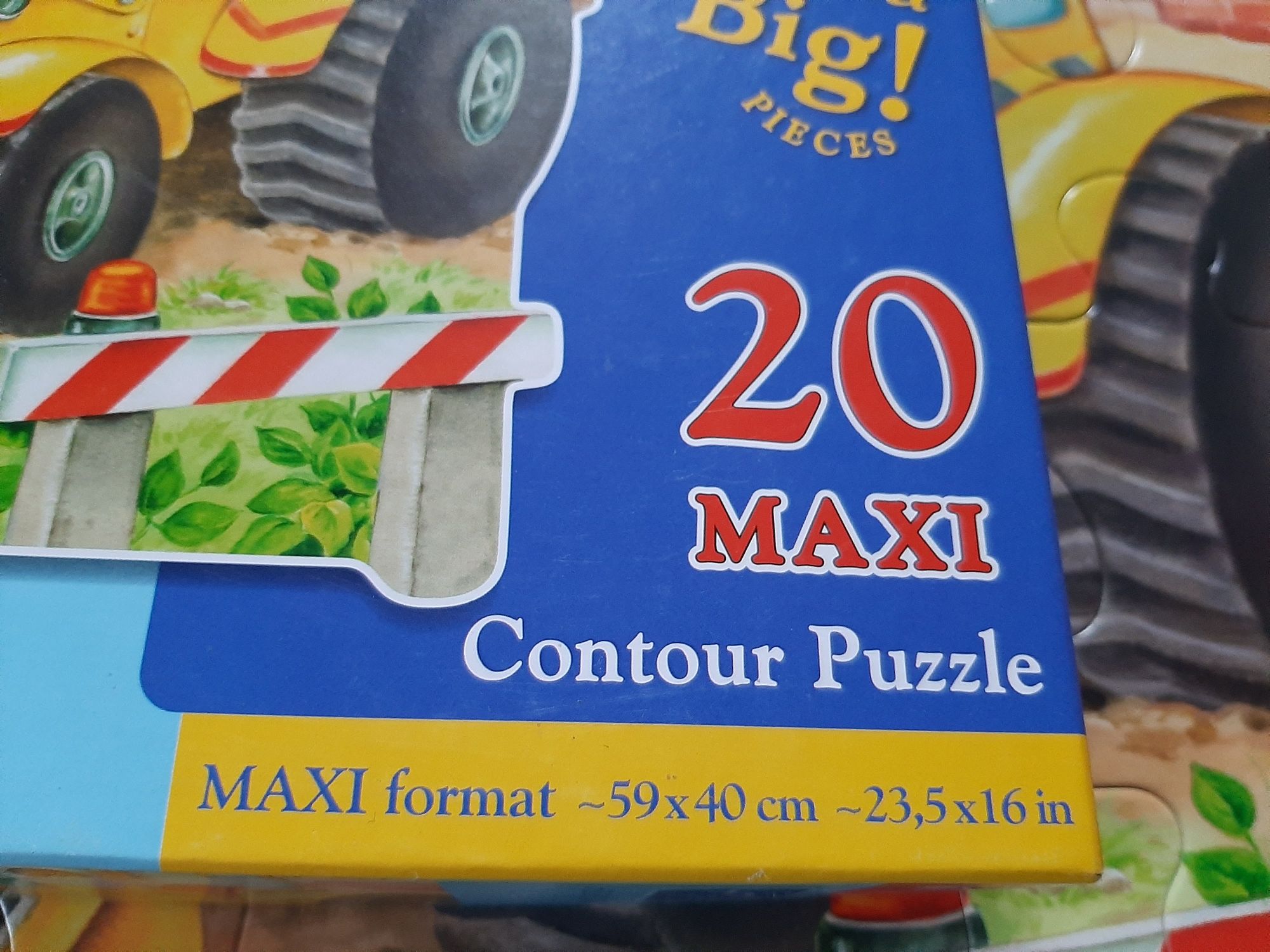 Puzzle Maxi Trefl 20 sztuk Koparka