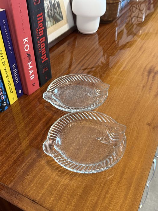 Talerzyki ryby. VINTAGE