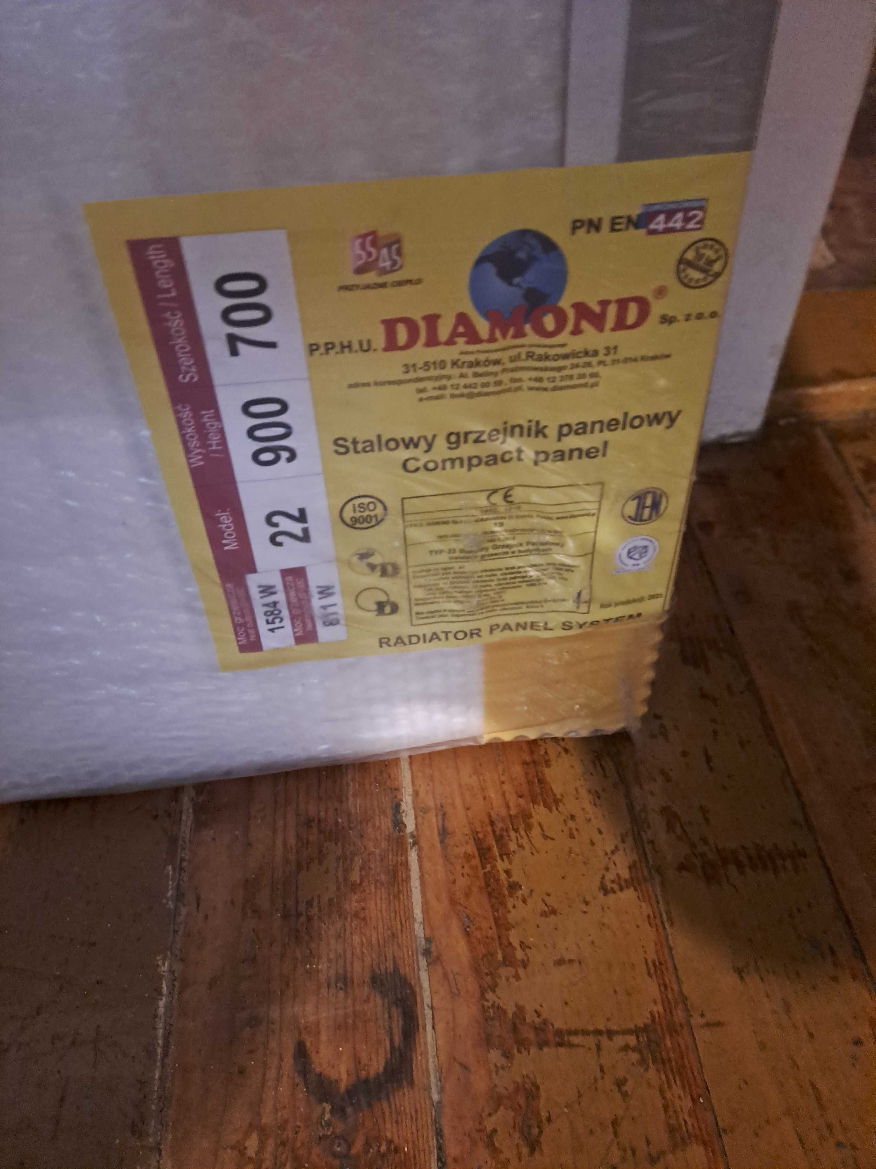 Grzejnik diamond  90x 70