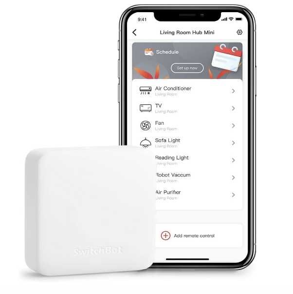 SwitchBot Hub Mini Inteligentny pilot