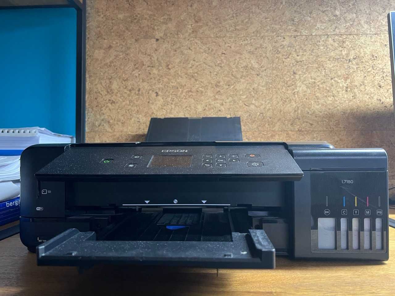 МФУ Принтер копир сканнер Epson L7180+сканер мышь в подарок