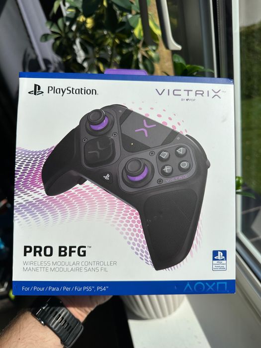 Pad PS5 Victrix PRO BFG PS4 PC bezprzewodowy czarny TOMI-TECH