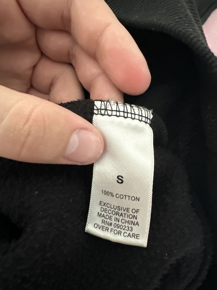 Худи essentials fear of god черного цвета С розмір