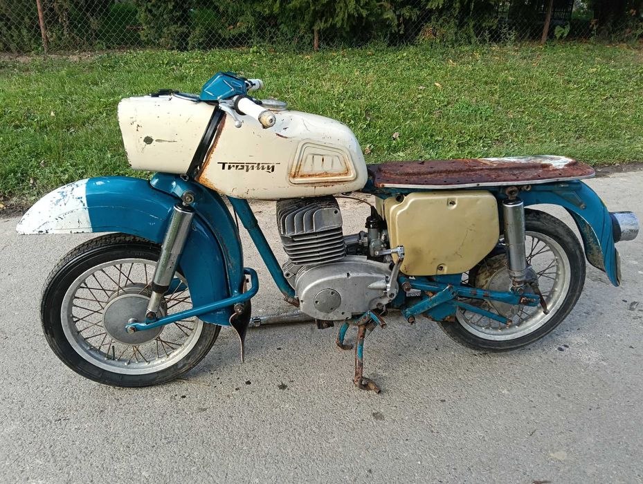MZ Trophy 250 ES250/2 Sprowadzony Oryginał do Remontu Transport Cały