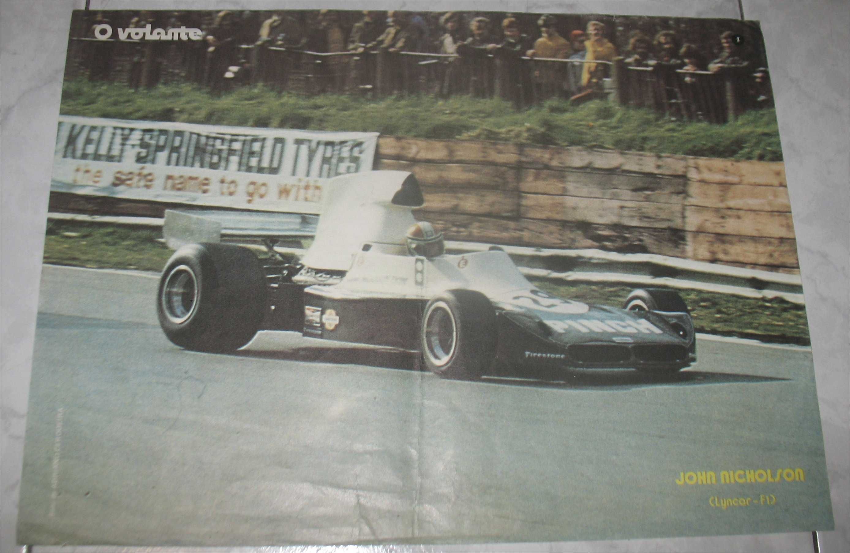 Poster - Lyncar F1 - John Nichholson