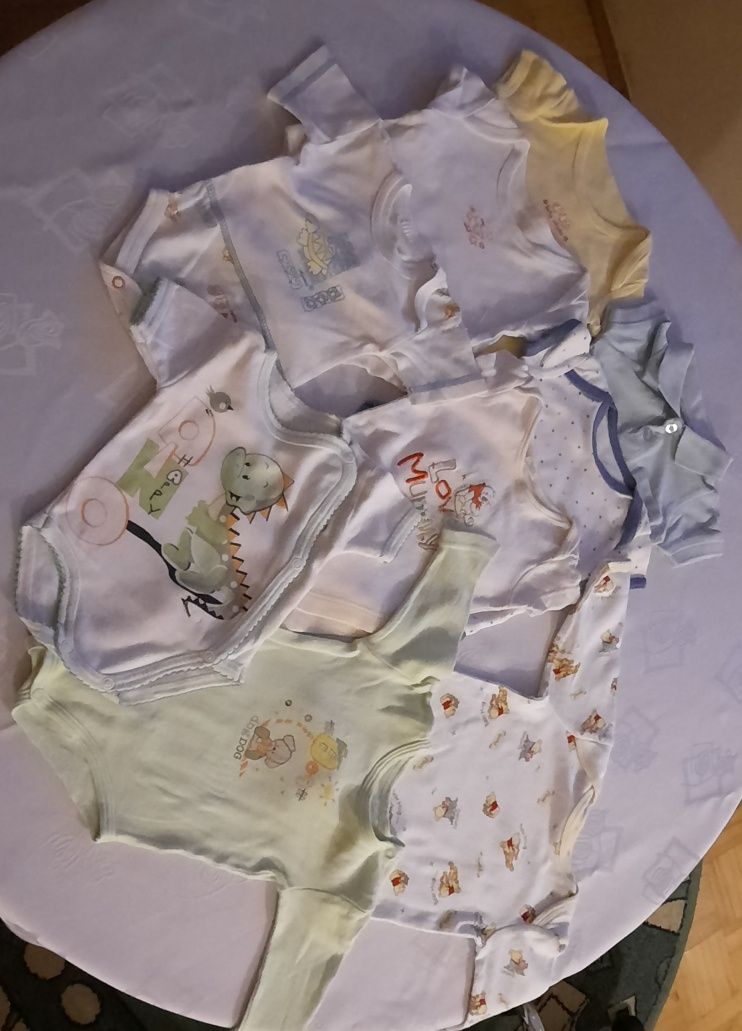 Paka ubranek dla chłopca 56 cm