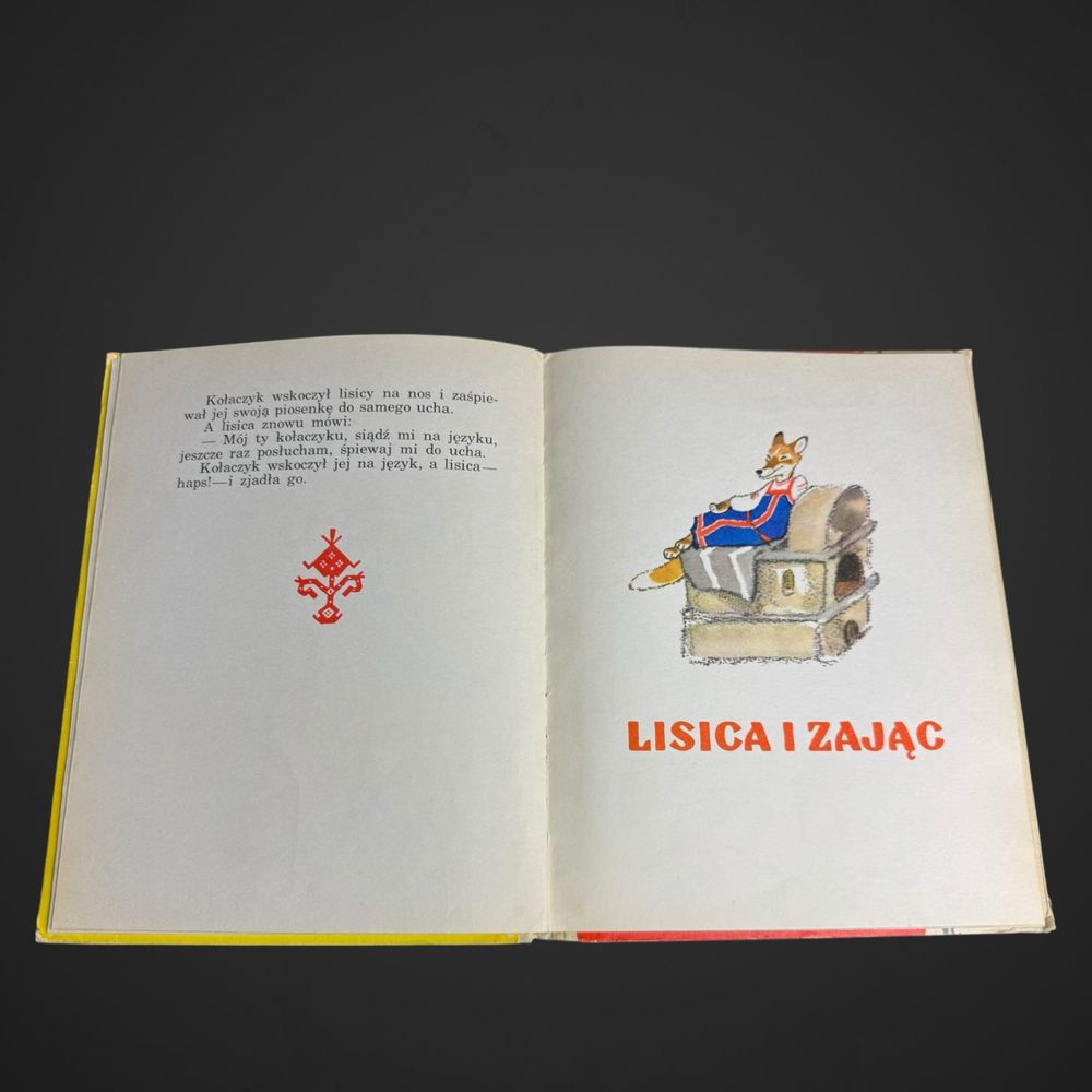 Bajka Jak lisica uczyła się latać Rosyjskie Bajki Ludowe J5/080320