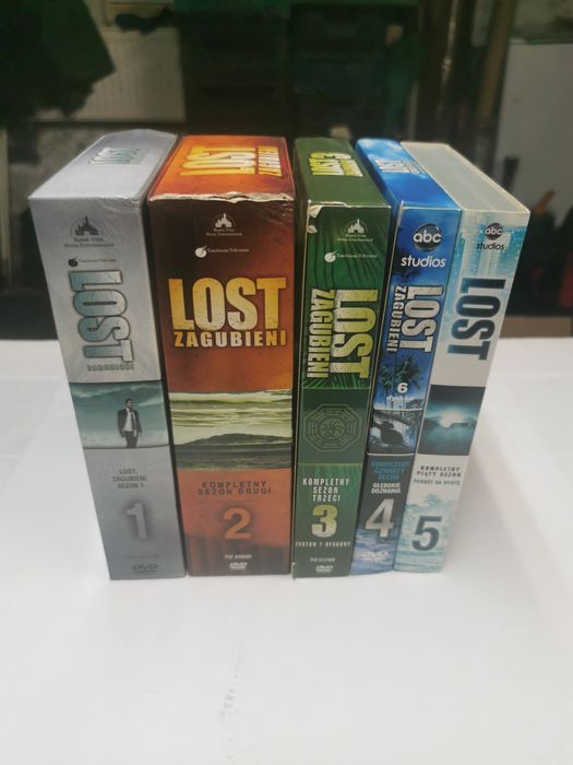 Serial lost Zagubieni Dvd pięć sezonów.