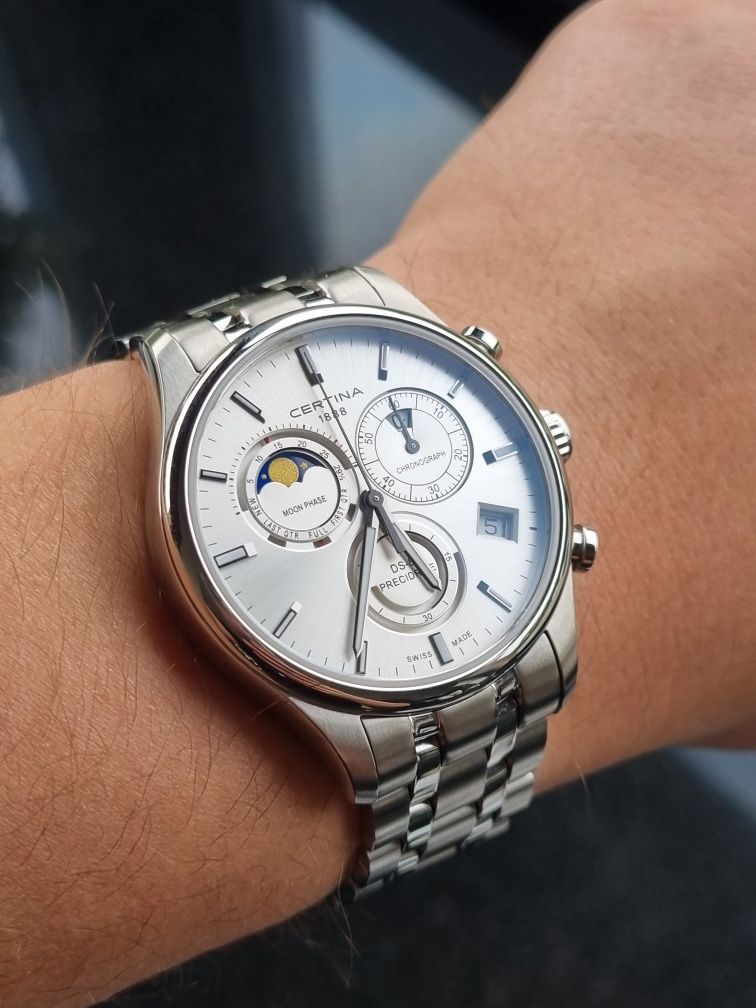 Certina DS8 Moonphase, full set