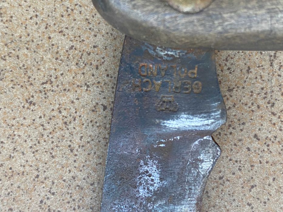 Stary scyzoryk. Gerlach. Nóż sierpak.