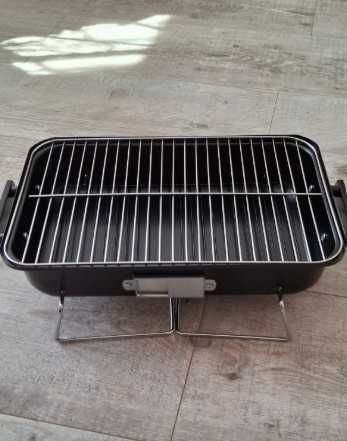 Grill Turystyczny Przenośny Węglowy Składany BBQ Kempingowy Walizka