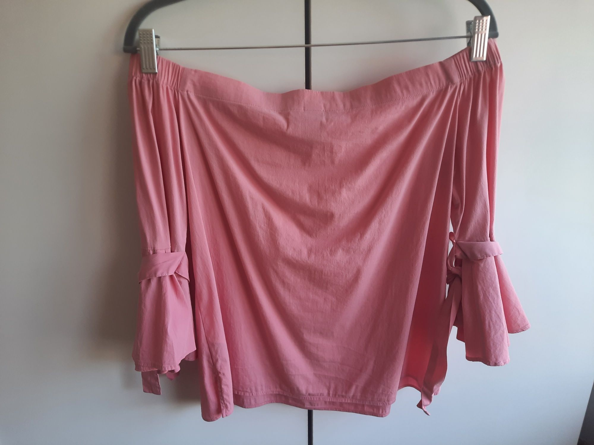 Blusa rosa sem ombros Tam. 36 da H&M