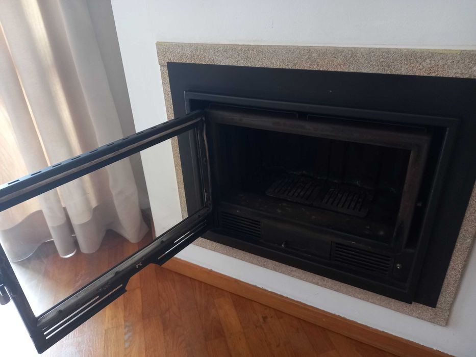 Recuperador de calor a lenha como novo.