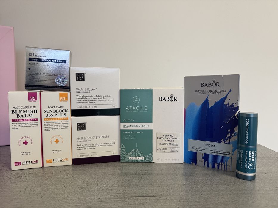 Colorescience, Histolab, Rituals, Atache, Babor, CU Skin