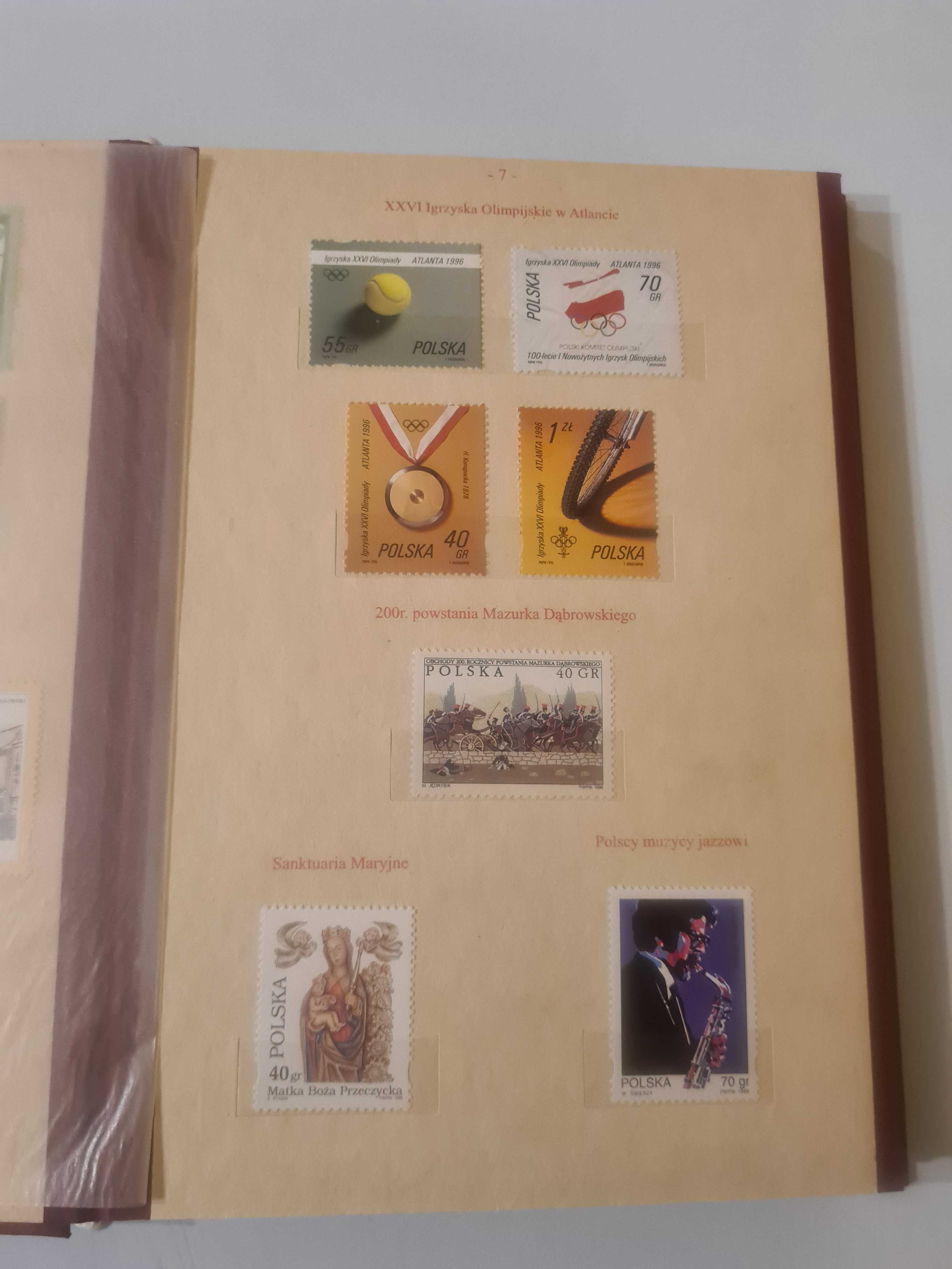 Znaczki pocztowe RP tom XXI - 1996-97r. KOMPLETNY KLASER nie kasowane