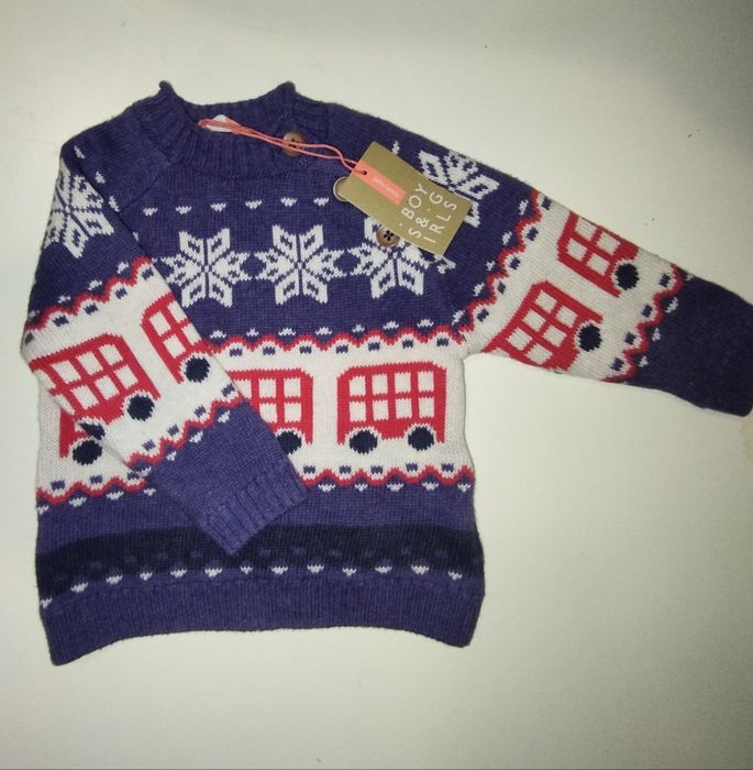 Sweter świąteczny NOWY John Lewis