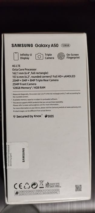 Samsung Galaxy A 50 em execelente estado.