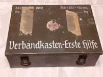 Apteczka Verbandkasten-Erste Hilfe-II wojna-WH-kolekcja