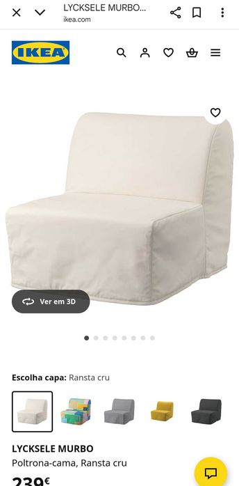 Sofá poltrona IKEA LYCKSELE