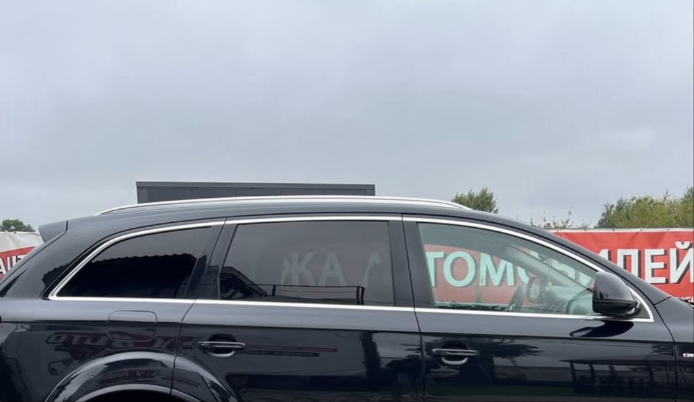 Молдінг дверей audi Q7 4L рамка вікна хром молдинг