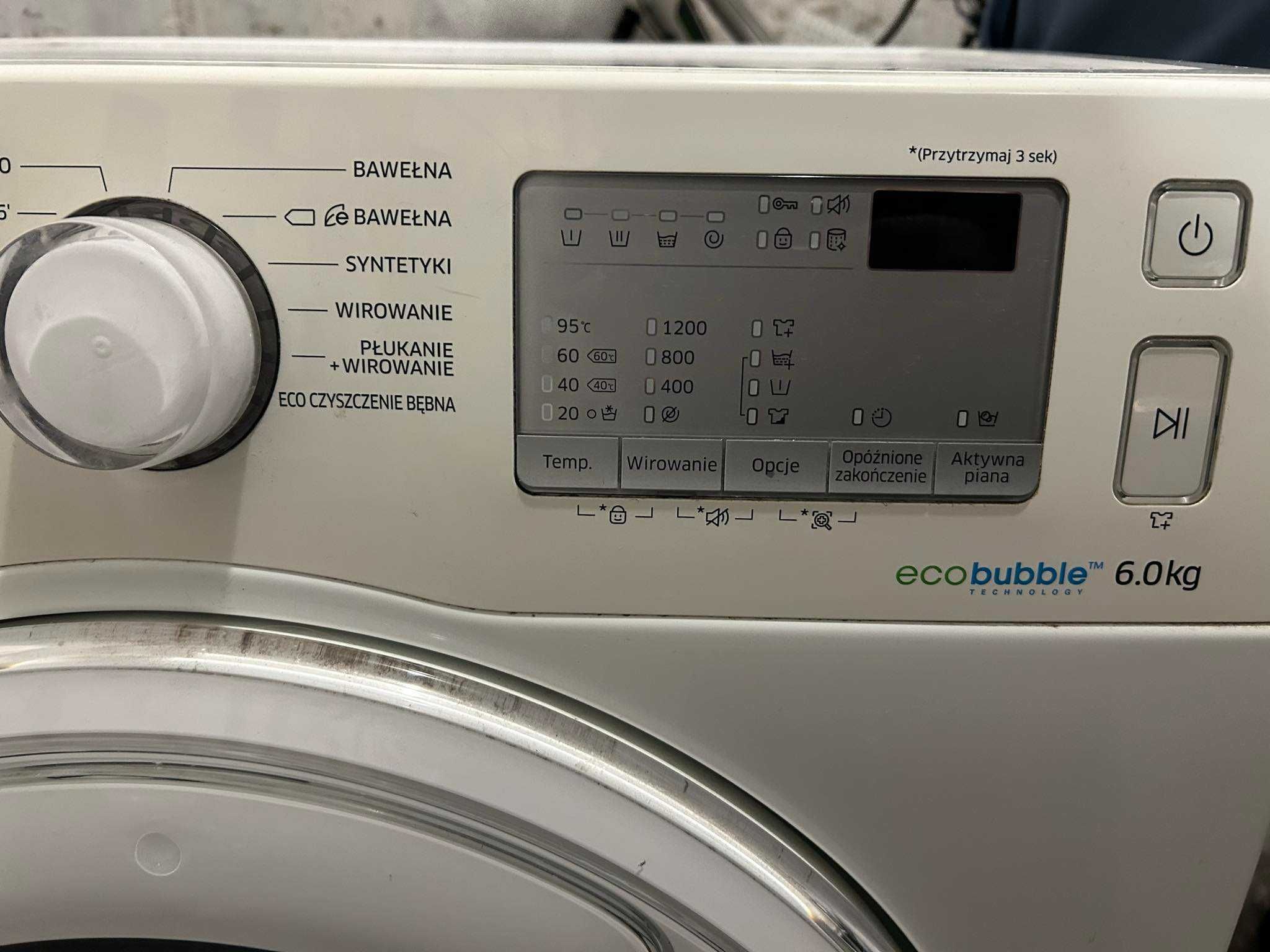 Pralka automatyczna SAMSUNG ecobubble 6kg