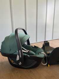 Maxi cosi pebble 360 + baza isofix familyfix 360 essential green